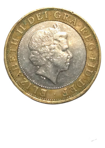 Moneda De 2 Libras Inglesas