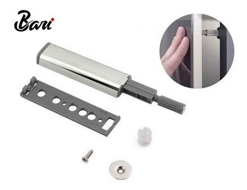 Imagen 2 de 2 de Sistema Push Open Superficial Acero Inoxidable