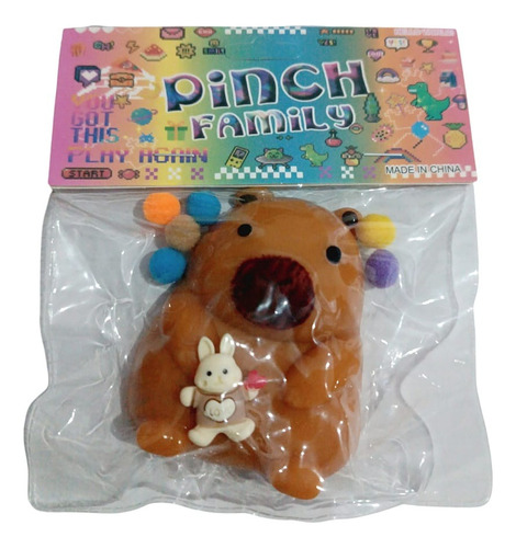 Squishi Antiestres Capibara Carpincho X24 Unidades Souvenir Squishi Capibara Carpincho