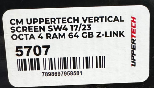 Uppertech Central Multimidia Sw4 17/23 Octa 64gb 4gb Ram