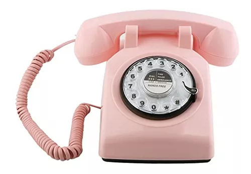 Telefono Antiguo Teléfono Rotativo Retro Sangyn, Estilo De