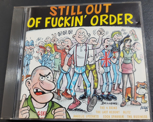 Still Out On Fuckin' Order Cd The 4 Skins Blitz Business G 