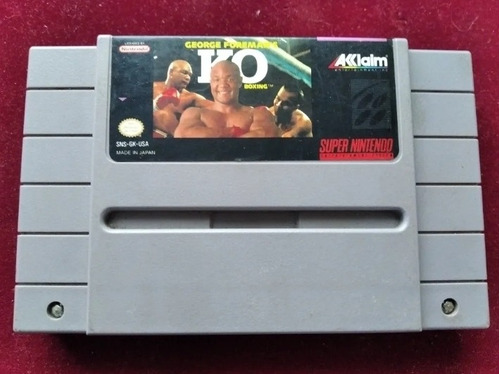 George Foreman's Ko Box ( Juego Super Nintendo )10v (2)(^o^)