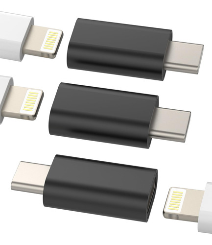 Zoyuzan Adaptador De Cable De Carga Usb C Macho A Lightning.