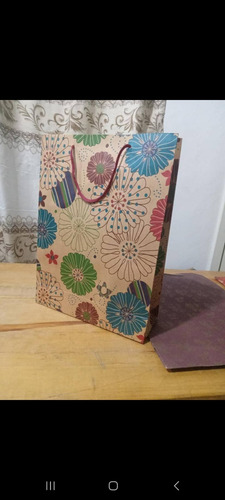 Remate Lote Papel Y Bolsas De Regalo Diferente Tamaño Diseño