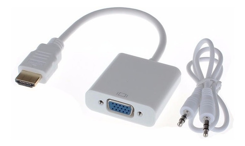 Convertidor- Adaptador Hdmi A Vga Para Notebook/pc/tvled