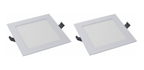 Panel Led Embutir Bellalux By Ledvance 6w Cuadrado Frío X2