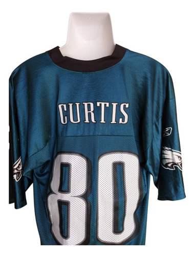 Playera Nfl Azul Hombre Poliéster V Cuello Deportivo (Usado)