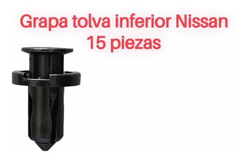 Grapa Tolva Inferior Nissan Versa 15 Piezas