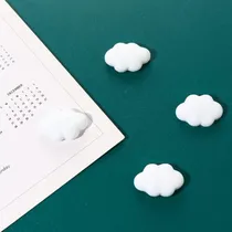 Comprar 4 Imanes Blancos Para Nevera, Diseño Creativo De Dibujos Ani