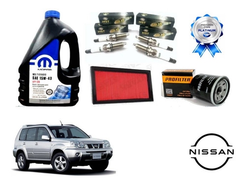 Afinacion Completa Nissan X-trail 2002 A 2007 Premium Nst