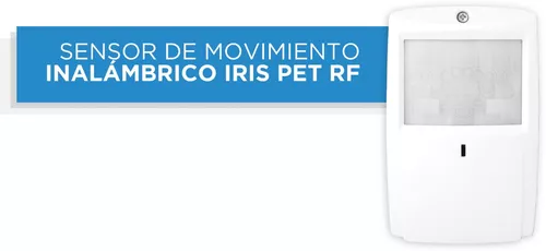 Sensor Movimiento Alarma Marshall Inalambrico Iris Pet Rf