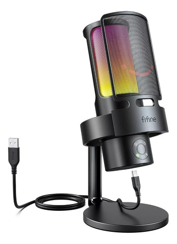 Microfone Fifine Ampligame A8 Plus Novo Modelo Cardioide