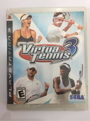 Imagen 1 de 1 de Virtual Tennis 3 Ps3
