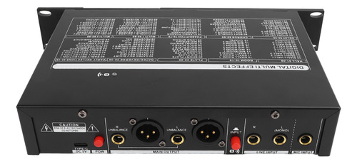 Procesador De Sonido Karaoke Mixer Effector 99 Dsps Wireless