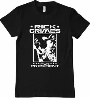 Remera The Walking Dead Rick For President