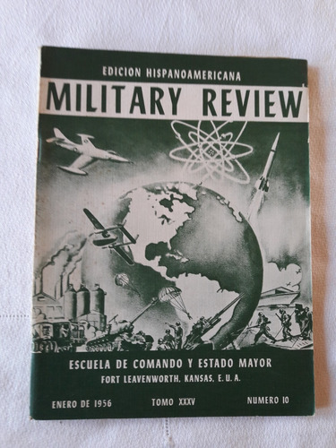 Military Review Nª 10 Tomo 35 Enero 1956 Ed Hispanoamericana