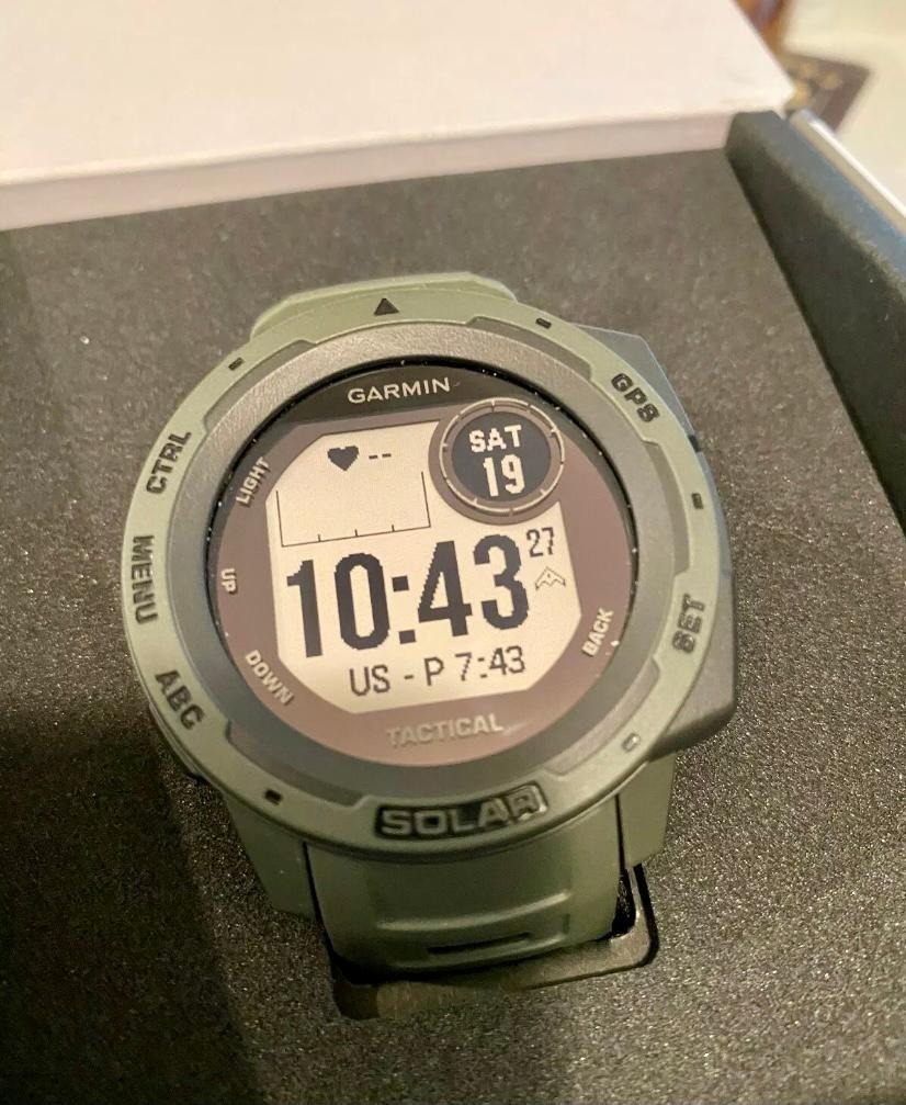 Garmin Instinct Tactical Solar Limited Edition 2 Meses + Nf | Mercado Livre