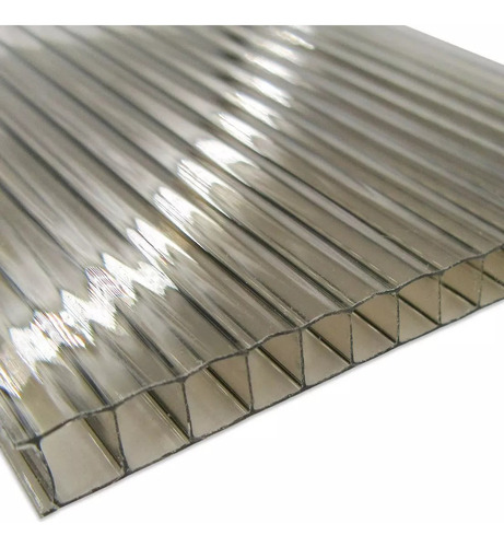 Policarbonato Alveolar Bronce Leker 4mmx105x290cm