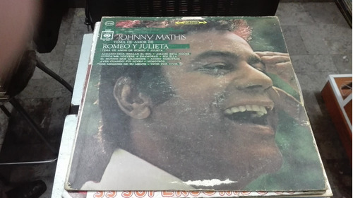 Lp Johnny Matis Tema De Amor Romeo Y Julie Acetato,long Play