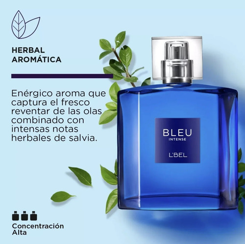 Set De Bleu Intense + Live Polo De L'bel Perfumes Hombre