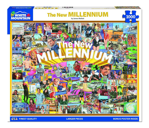 White Mountain Puzzles El Nuevo Milenio - Puzzle De 1000 P