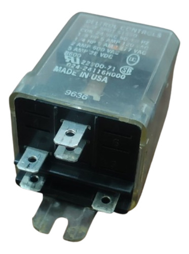 Rele Relay Bobina 24v Vac Made In Usa Deltrol Controls 2 Amp (Usado)