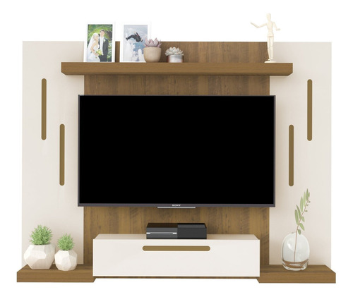 Painel Para Tv 50 Polegadas 1 Porta Cronos Artely Wt