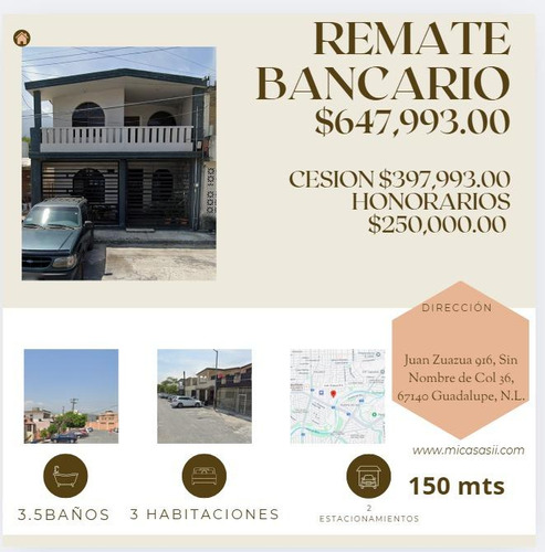 Casa En Guadalupe,n.l.