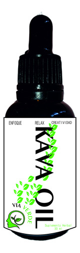 Aceite Kava Relajacion Stress Dormir Nootropico