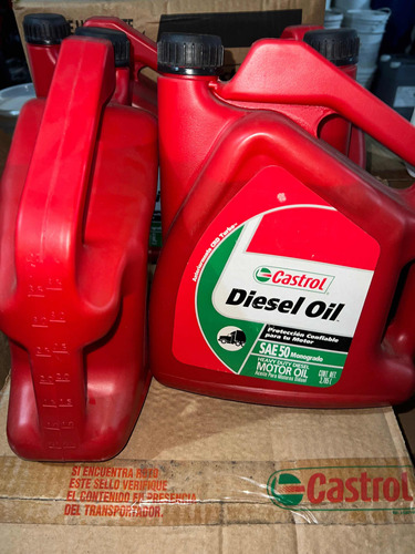 Aceite Diesel 50 Castrol Galon Original