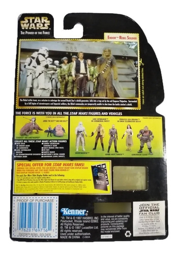 Hasbro/kenner - Star Wars: Potf | (1997) Endor Rebel Soldier