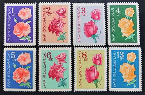 Bulgaria Flores, Serie Sc 1210-1217 Año 1962 Nueva L18332