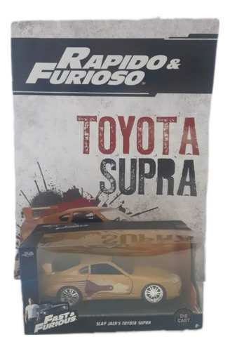 Auto Coleccion Rapido Y Furioso Slap Jacks Toyota Supra