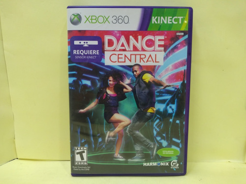 Dance Central Para Xbox 360 Original Físico, Usado.