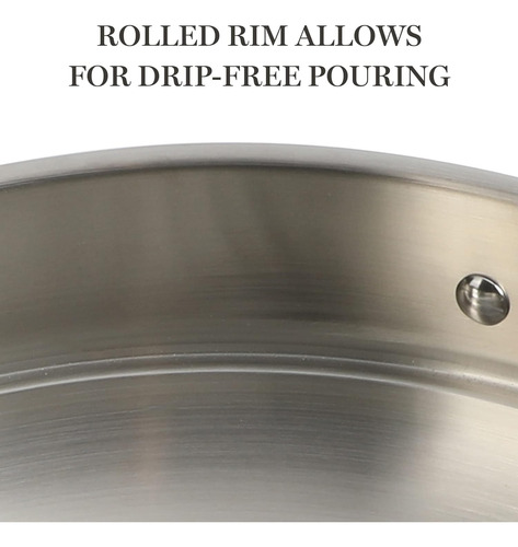 Set De Ollas Y Sartenes Martha Stewart, Acero Inox, X10 Pzs