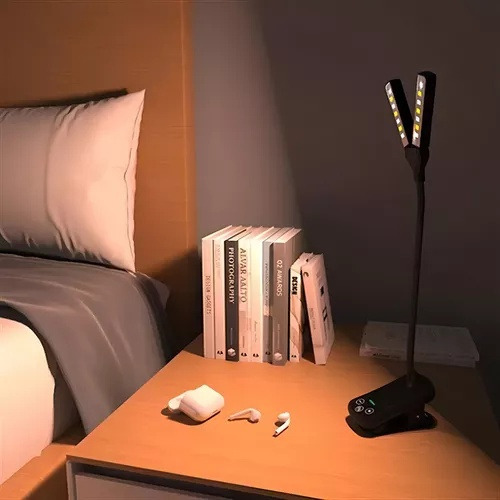 Aa Luz De Libro Recargable, Lámpara De Lectura,luz