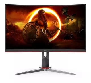 Monitor Gaming Aoc C27g2z 27 Fhd, 240hz - 0.5ms | Curvo Va Color Negro - Rj