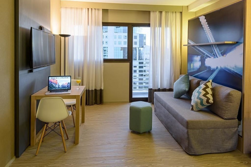 Imagem 2 de 15 de Em Alphaville, Flat Adagio, Ótimo Para Investimento - Sf31764
