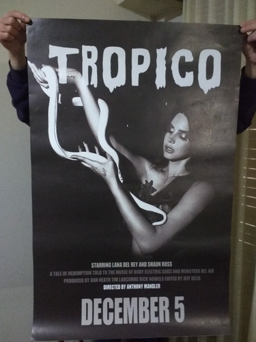 Lana Del Rey - Tropico 2012 (poster Promocional Gigante)