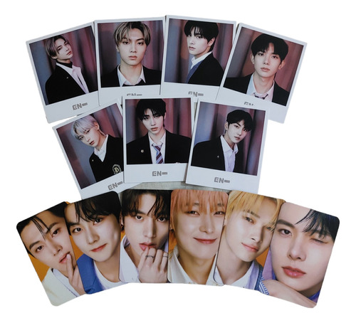 Set Enhypen Fotos Polaroids +photocards Integrantes Completo