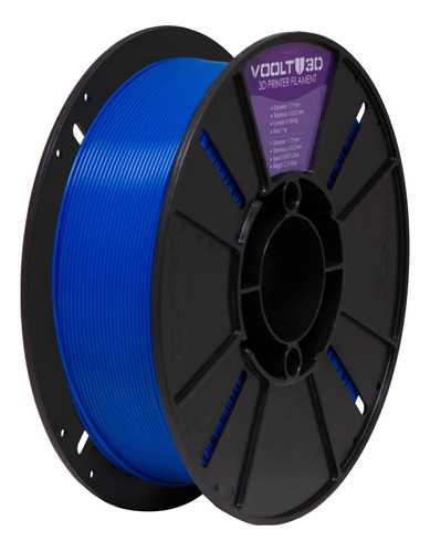 Filamento Abs Azul Premium 1kg | 1,75 Mm | Voolt 3d