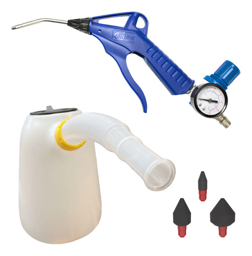 Kit Pistola P/aplicação Em Câmbio Automát. + Jarra Sanfo 5l