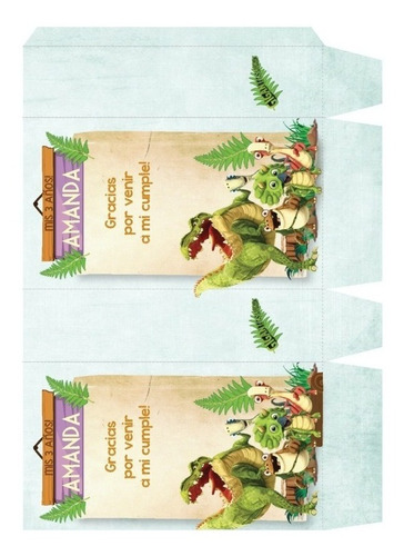 Kit Imprimible Gigantosaurus Rex Dinosaurios Nenas W82