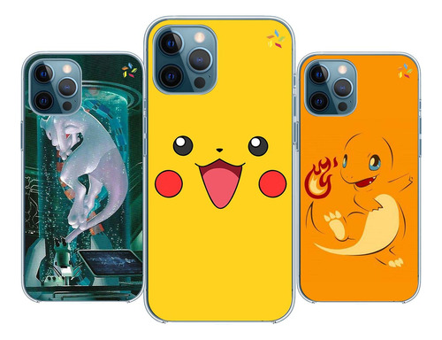 Capa Capinha Pokémon, Pikachu, Charizard, Squirtle