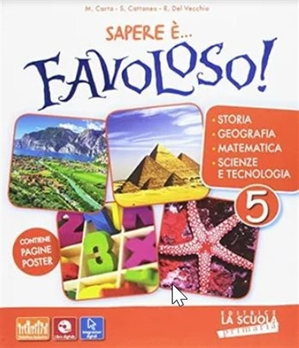 Sapere E Favoloso! 5a - Livro + Rom