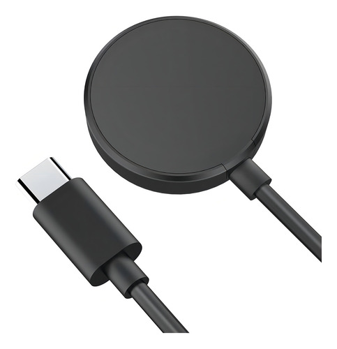 Carregador magnético USB - C para Samsung Galaxy Watch - Cor: preto