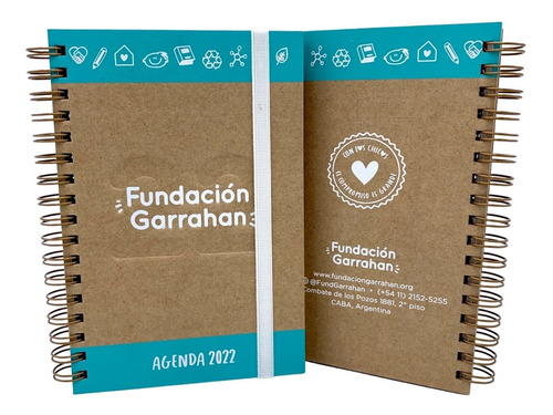 Imagen 2 de 6 de Eco Agenda Pocket 2022 - Fundación Garrahan-e