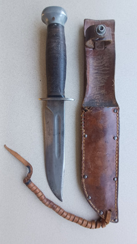 Cuchillo Combate Usa Pal Rh36 Segunda Guerra Azul Acero (Usado)