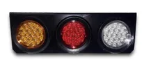 Comprar Stop Triple Redondo Led Con Base ( Der\u002F Izq) 12v
